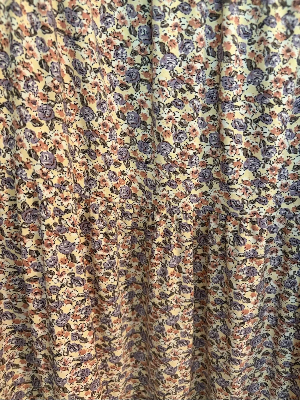 English Factory Floral Ruffle Sleeve Maxi Dress - Lavender- excellent condition - Picture 6 of 6